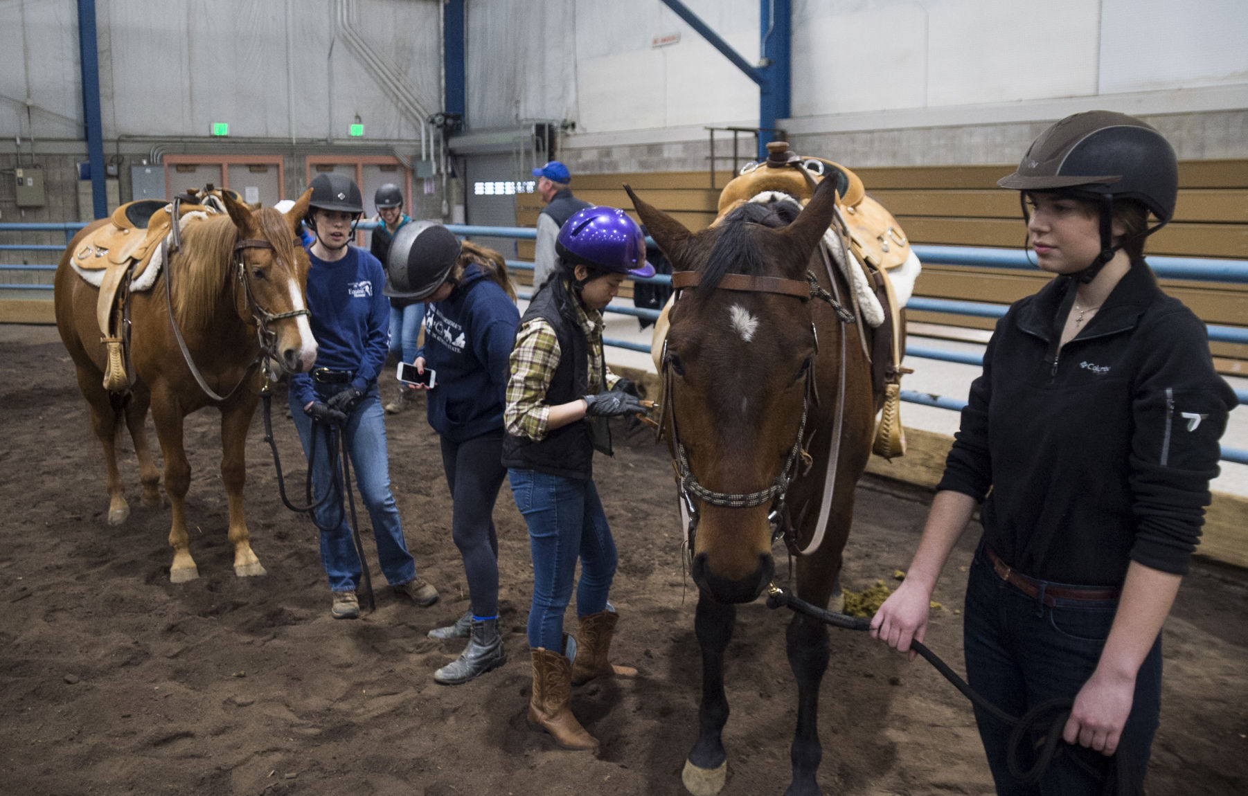 Penn State Horse Training Class, Kali Godshall